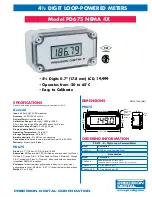 Предварительный просмотр 1 страницы Precision Digital Corporation PD675 Manual