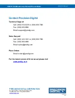 Preview for 11 page of Precision Digital Corporation PD6770-0K0 Instruction Manual