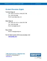 Preview for 82 page of Precision Digital Corporation PD6900 Series Instruction Manual