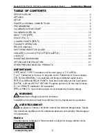 Предварительный просмотр 2 страницы Precision Digital Corporation PD750 Instruction Manual