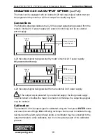 Предварительный просмотр 18 страницы Precision Digital Corporation PD750 Instruction Manual