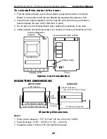 Предварительный просмотр 22 страницы Precision Digital Corporation PD750 Instruction Manual