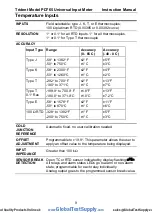 Preview for 9 page of Precision Digital Corporation PD765-6X0-00 Instruction Manual