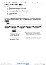 Preview for 29 page of Precision Digital Corporation PD765-6X0-00 Instruction Manual