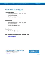 Preview for 70 page of Precision Digital Corporation PD8-6262 Instruction Manual