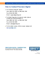 Preview for 66 page of Precision Digital Corporation PD8-6310-6H7-WM Instruction Manual