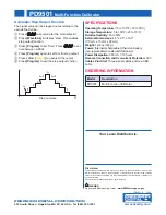 Предварительный просмотр 6 страницы Precision Digital Corporation PD9501 Manual