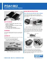 Preview for 1 page of Precision Digital Corporation PDA1002 Manual