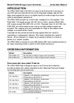 Preview for 5 page of Precision Digital Corporation PDA1500 Series Instruction Manual