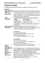 Preview for 6 page of Precision Digital Corporation PDA1500 Series Instruction Manual