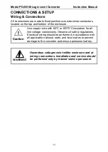 Preview for 11 page of Precision Digital Corporation PDA1500 Series Instruction Manual