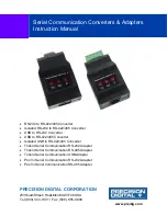 Preview for 1 page of Precision Digital Corporation PDA7485-I Instruction Manual