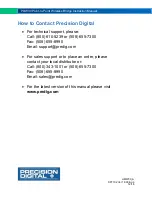 Preview for 30 page of Precision Digital Corporation PDW30 Instruction Manual