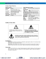 Предварительный просмотр 8 страницы Precision Digital Corporation PDW90 Series Instruction Manual