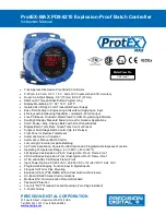 Precision Digital Corporation ProtEX-MAX PD8-6210 Instruction Manual предпросмотр