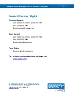 Предварительный просмотр 64 страницы Precision Digital Corporation ProtEX-MAX PD8-6300 Instruction Manual