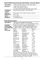 Preview for 10 page of Precision Digital Corporation ProVu PDA1004 Instruction Manual