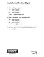 Preview for 56 page of PRECISION DIGITAL ConsoliDator 4 Instruction Manual