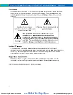 Preview for 2 page of PRECISION DIGITAL Helios PD2-6262-6H0 Instruction Manual