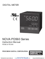 PRECISION DIGITAL NOVA PD560 Series Instruction Manual preview