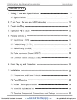 Preview for 3 page of PRECISION DIGITAL NOVA PD560 Series Instruction Manual