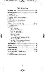 Предварительный просмотр 3 страницы PRECISION DIGITAL PD213 Operating Instructions Manual