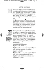 Предварительный просмотр 7 страницы PRECISION DIGITAL PD213 Operating Instructions Manual