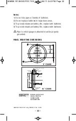 Предварительный просмотр 32 страницы PRECISION DIGITAL PD213 Operating Instructions Manual