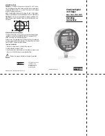 PRECISION DIGITAL PD233 Operating Instructions Manual предпросмотр