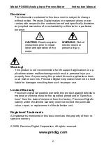 Preview for 2 page of PRECISION DIGITAL PD6000-6R0 Instruction Manual