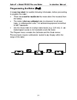 Preview for 21 page of PRECISION DIGITAL PD603 Instruction Manual