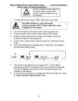 Preview for 78 page of PRECISION DIGITAL pd6300 Instruction Manual