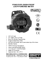 PRECISION DIGITAL pd663 User Manual preview