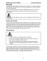 Preview for 13 page of PRECISION DIGITAL pd663 User Manual