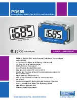 Preview for 1 page of PRECISION DIGITAL PD685 Installation Manual