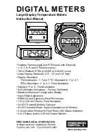 Preview for 1 page of PRECISION DIGITAL PD755 Instruction Manual