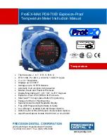 PRECISION DIGITAL PD8-7000 Series Instruction Manual preview