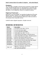 Preview for 2 page of PRECISION DIGITAL PDA1232 Instruction Manual