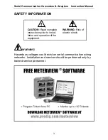 Preview for 3 page of PRECISION DIGITAL PDA1232 Instruction Manual