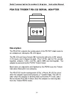 Preview for 21 page of PRECISION DIGITAL PDA1232 Instruction Manual