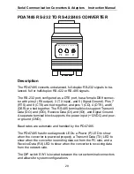 Preview for 29 page of PRECISION DIGITAL PDA1232 Instruction Manual