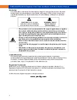 Preview for 2 page of PRECISION DIGITAL ProtEX-MAX PD8-6310 Instruction Manual