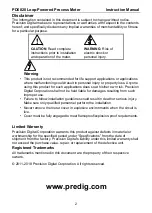 Preview for 2 page of PRECISION DIGITAL ProtEx PD6820 Instruction Manual