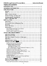 Preview for 4 page of PRECISION DIGITAL ProtEx PD6820 Instruction Manual