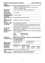 Preview for 7 page of PRECISION DIGITAL ProtEx PD6820 Instruction Manual