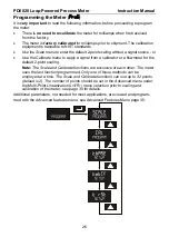 Preview for 26 page of PRECISION DIGITAL ProtEx PD6820 Instruction Manual