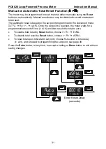 Preview for 31 page of PRECISION DIGITAL ProtEx PD6820 Instruction Manual