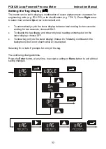 Preview for 32 page of PRECISION DIGITAL ProtEx PD6820 Instruction Manual