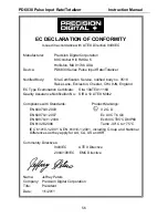 Preview for 56 page of PRECISION DIGITAL ProtEX-RTP PD6830 Instruction Manual