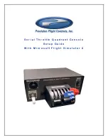 Precision Flight Controls USB Throttle Quadrant Console Setup Manual preview